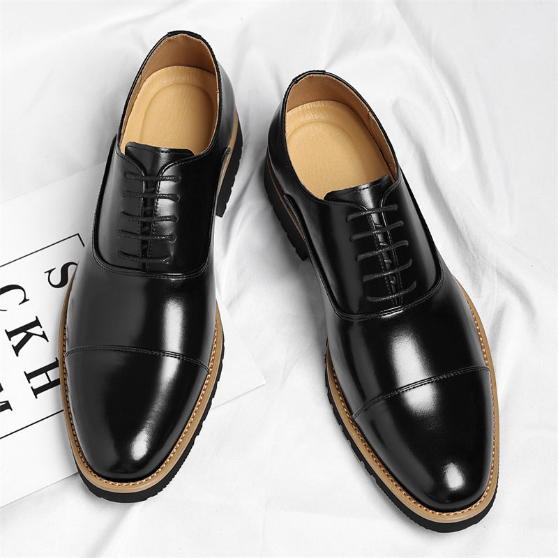 Luciano Leder Schnürschuhe