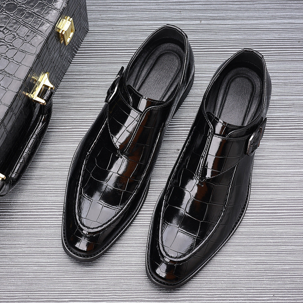 Victorino Leder Monk Strap Loafers
