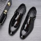 Victorino Leder Monk Strap Loafers