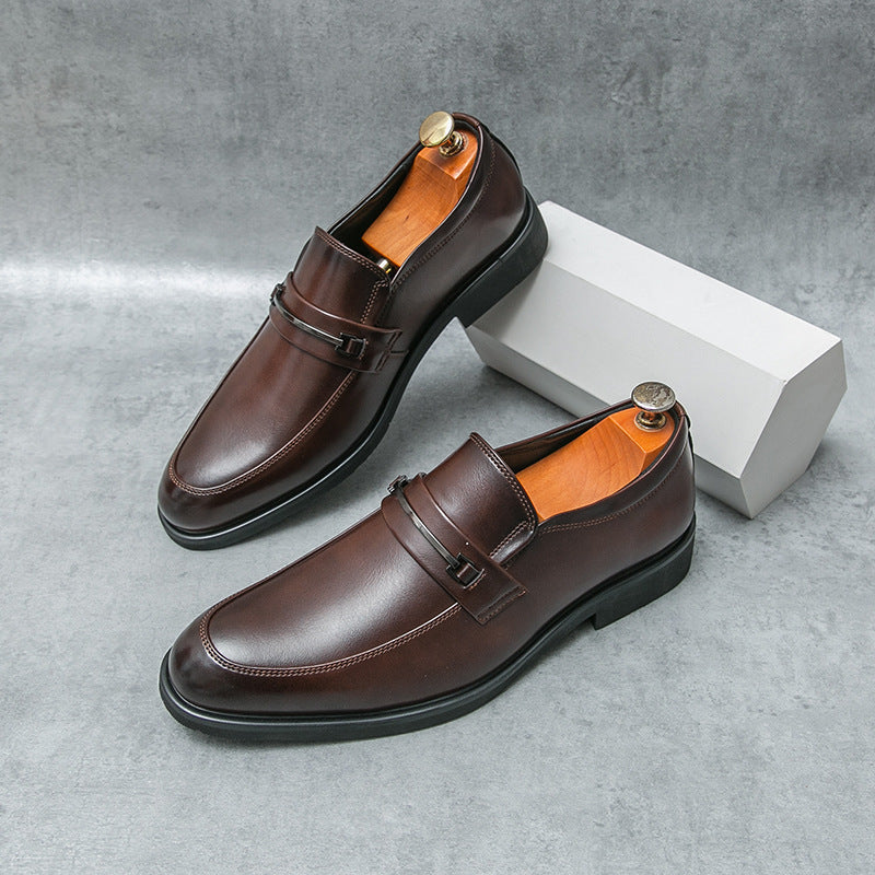 Bruno Italienische Leder Slipper