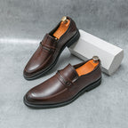 Bruno Italienische Leder Slipper