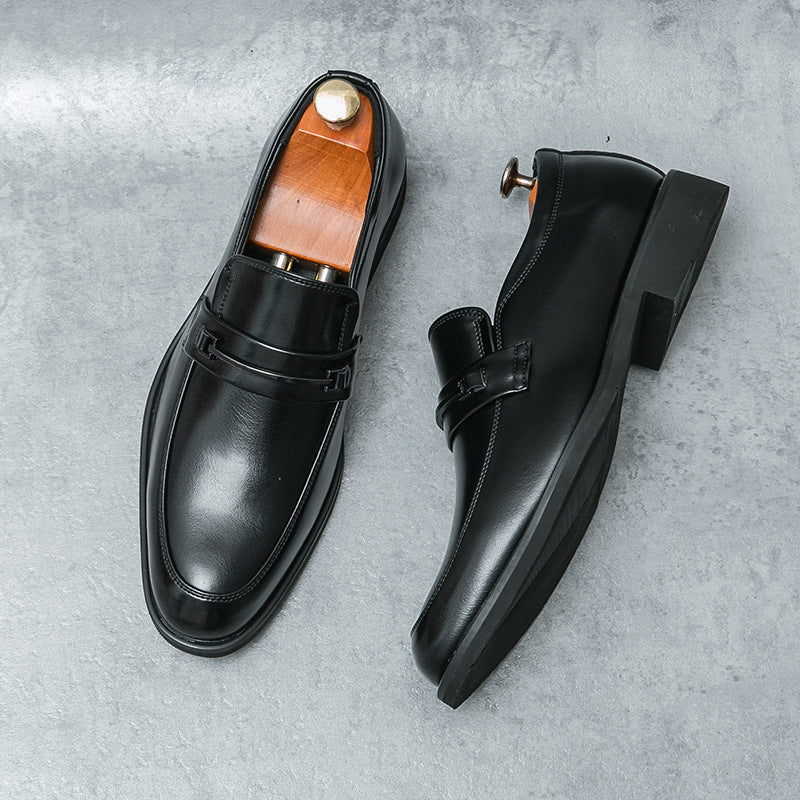 Bruno Italienische Leder Slipper