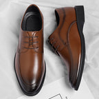 Riviera Leder Schnürschuhe
