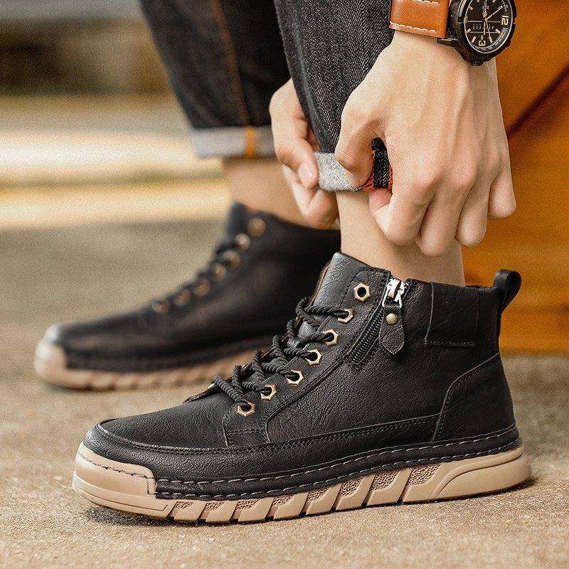 Henley Leder Schuhe