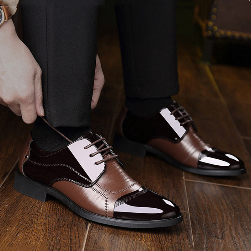 Oxford Lacklederschuhe
