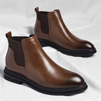 Marco Leder Chelsea Boots