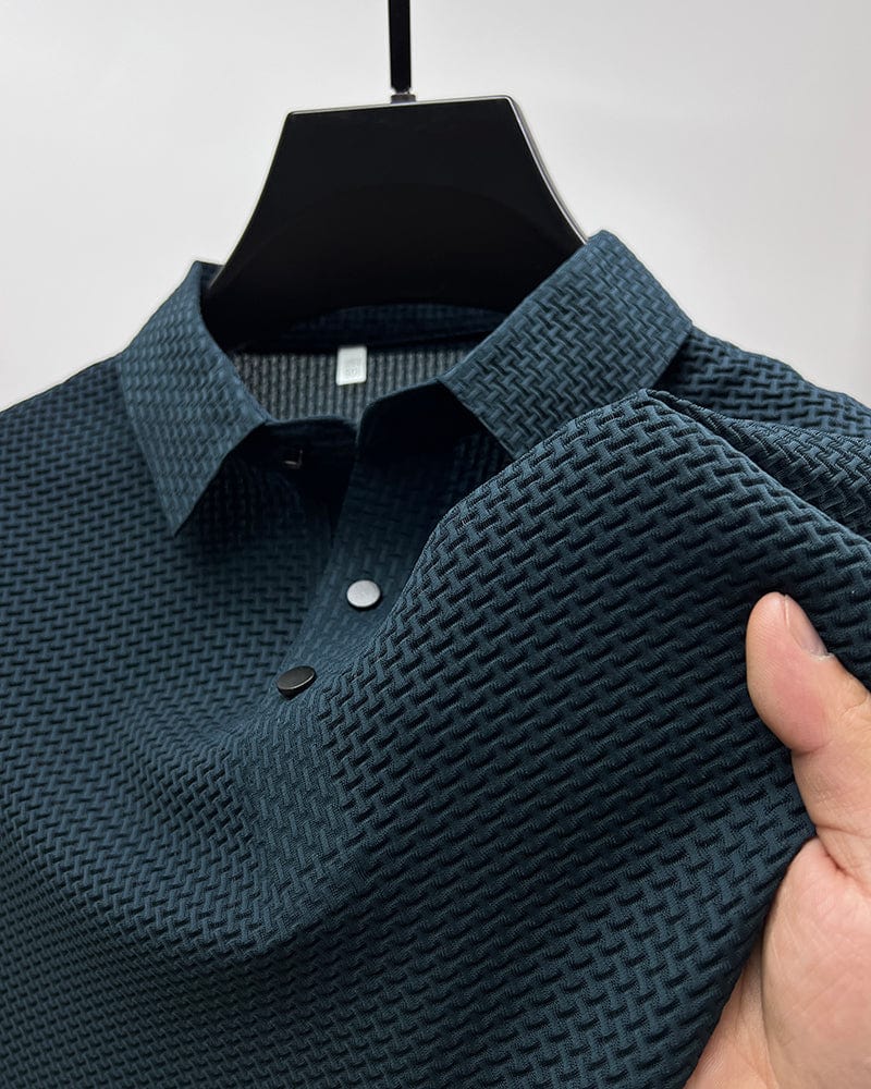 Luca | Exklusives Poloshirt mit moderner Struktur