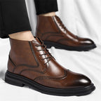 Regency Leder Brogue Stiefel