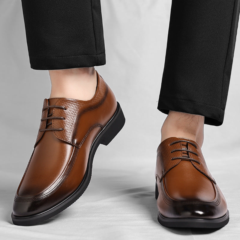 Riviera Leder Schnürschuhe