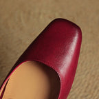 Meyra Leather Slip-On Sandals