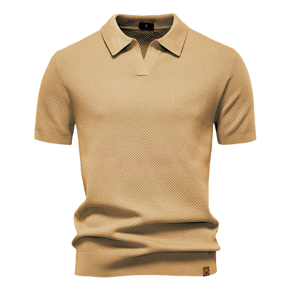Ulrich – Strukturiertes Poloshirt
