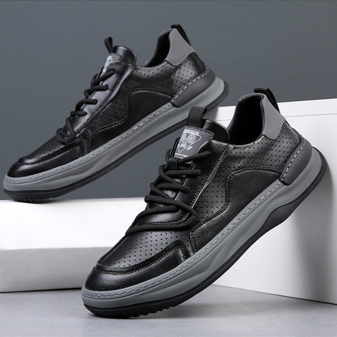 Lusso Italiana Echtes Leder Sneakers