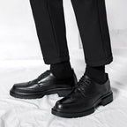 Roberto Echtes Leder Schnürschuhe