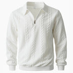 Martin | Polo Quarter Zip aus elegantem Strick