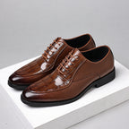 Belmont Echtes Leder Schnürschuhe
