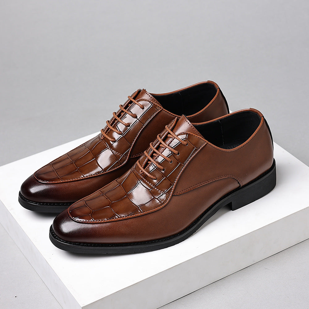 Belmont Echtes Leder Schnürschuhe