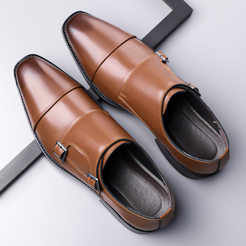 Veneto Italienische Monk Strap Loafers