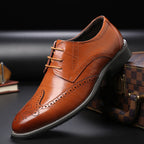 Kingston Leder Brogue Anzugschuhe