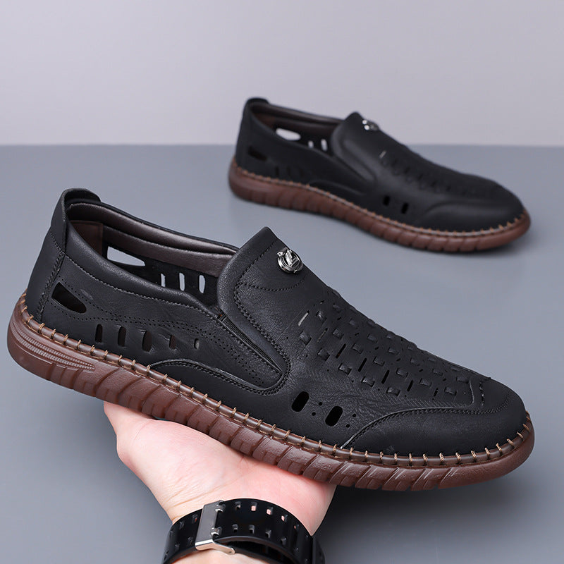 Carver Echtes Leder Schuhe