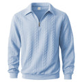 Martin | Polo Quarter Zip aus elegantem Strick