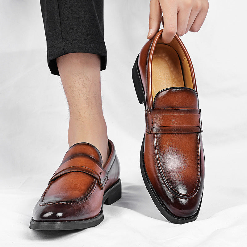Lucca Italienische Leder Slipper