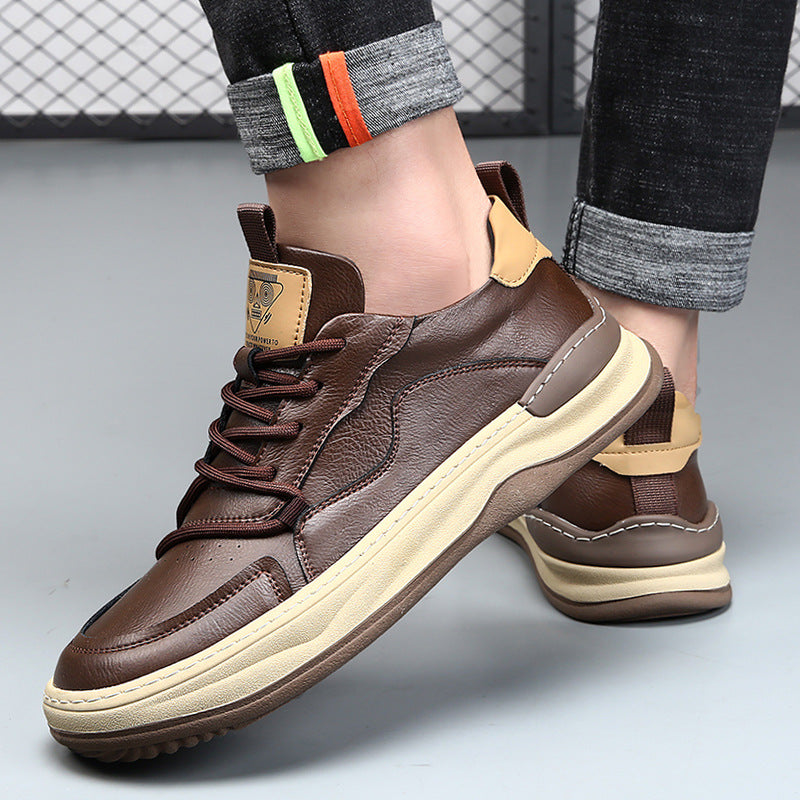 Noble Italiana Echtes Leder Sneakers