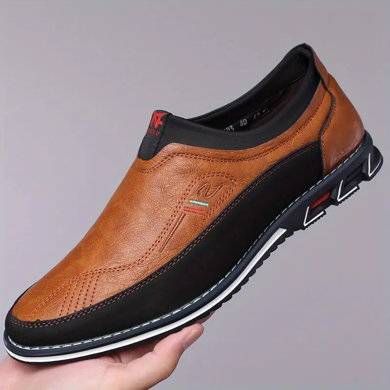 Oxford Barfuß Slip-On Schuhe