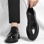 Roberto Echtes Leder Schnürschuhe