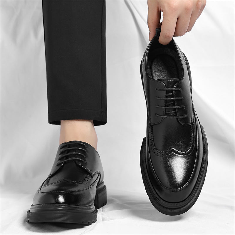 Belluno Echtes Leder Businessschuhe