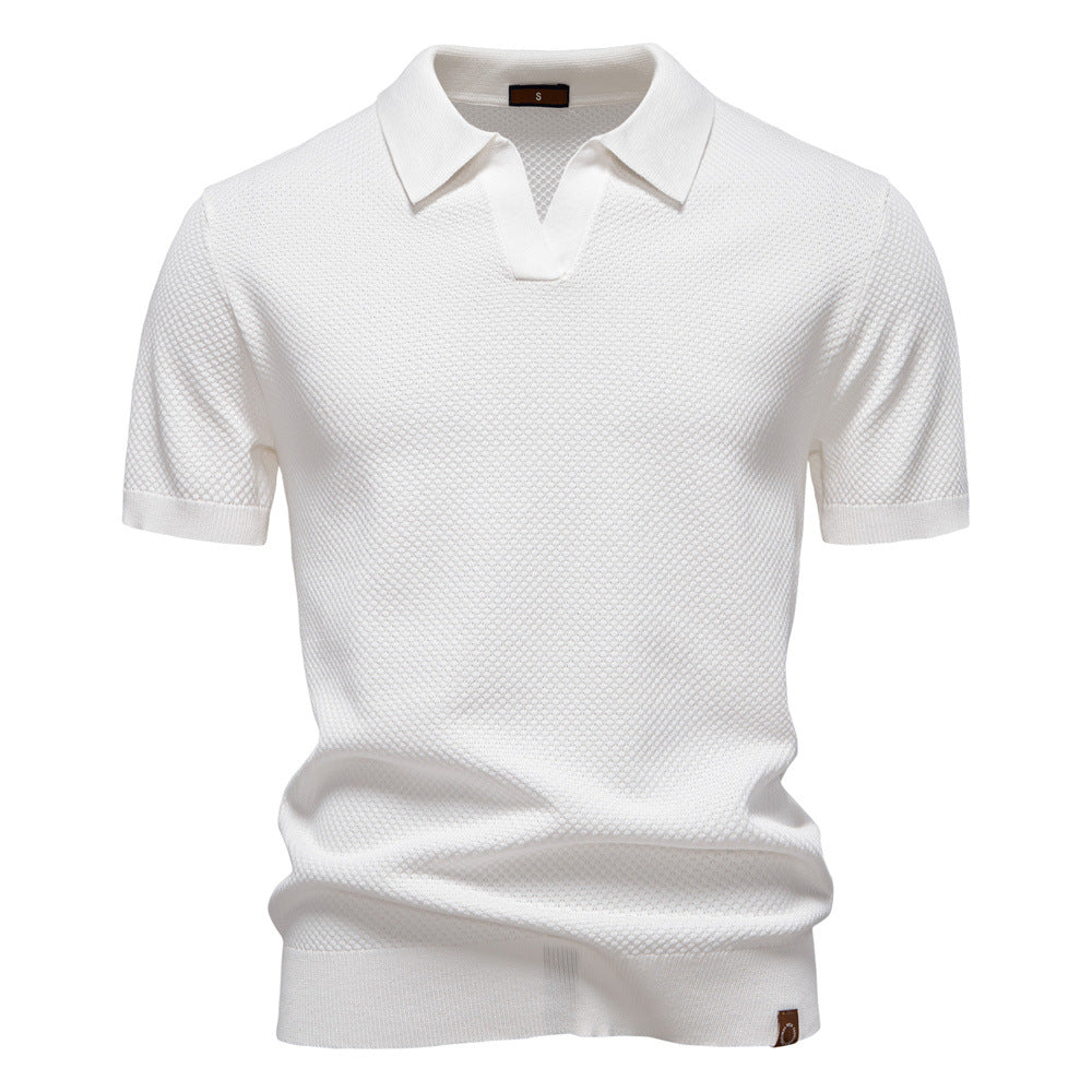 Ulrich – Strukturiertes Poloshirt