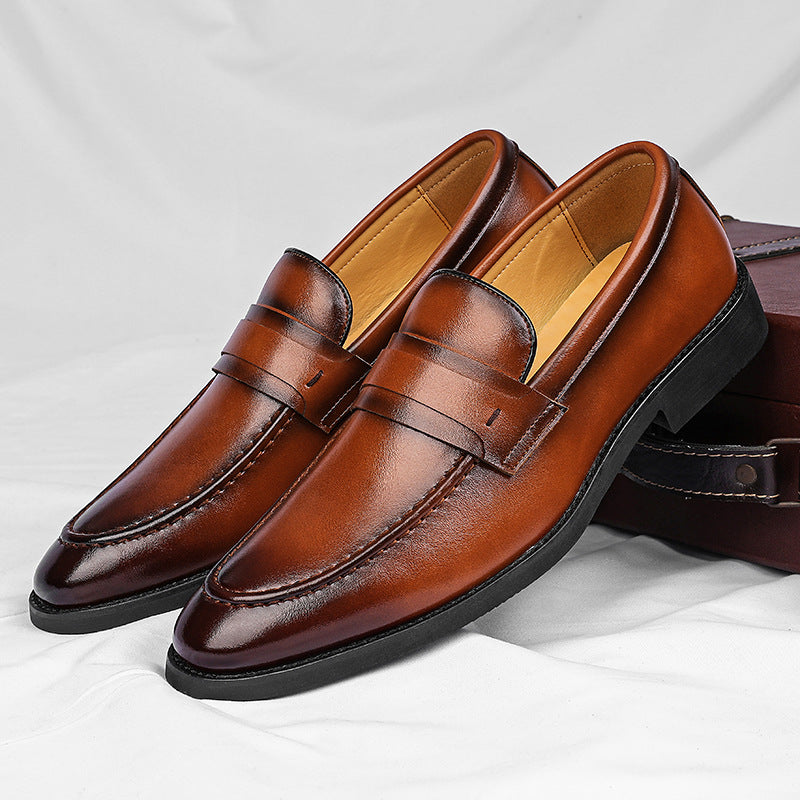 Lucca Italienische Leder Slipper