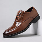 Belmont Echtes Leder Schnürschuhe