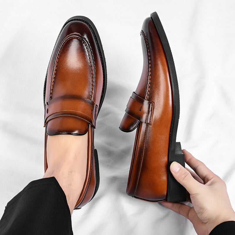 Lucca Italienische Leder Slipper