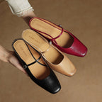Meyra Leather Slip-On Sandals