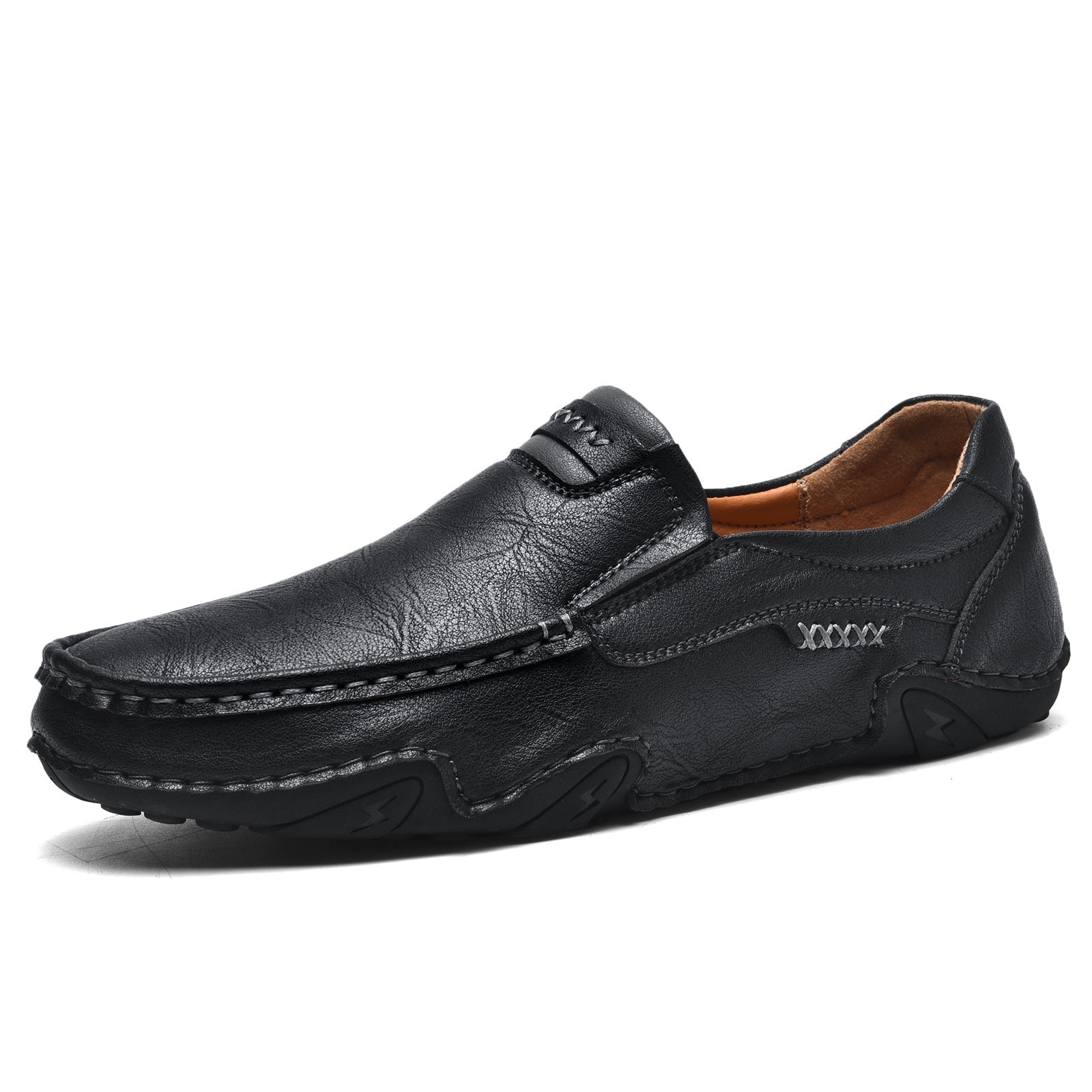 Claude Monet Echtes Leder Schuh