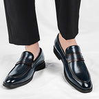 Lucca Italienische Leder Slipper