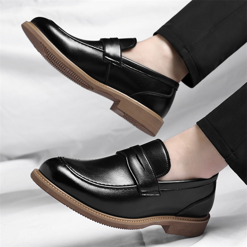 Vento Italienische Penny Loafers