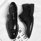 Danbury Leder Monk Strap Loafers