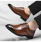 Riviera Leder Schnürschuhe