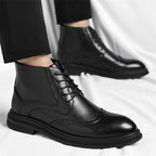 Regency Leder Brogue Stiefel