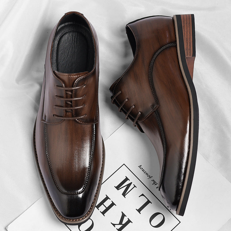 Riviera Echtleder Schnürschuhe