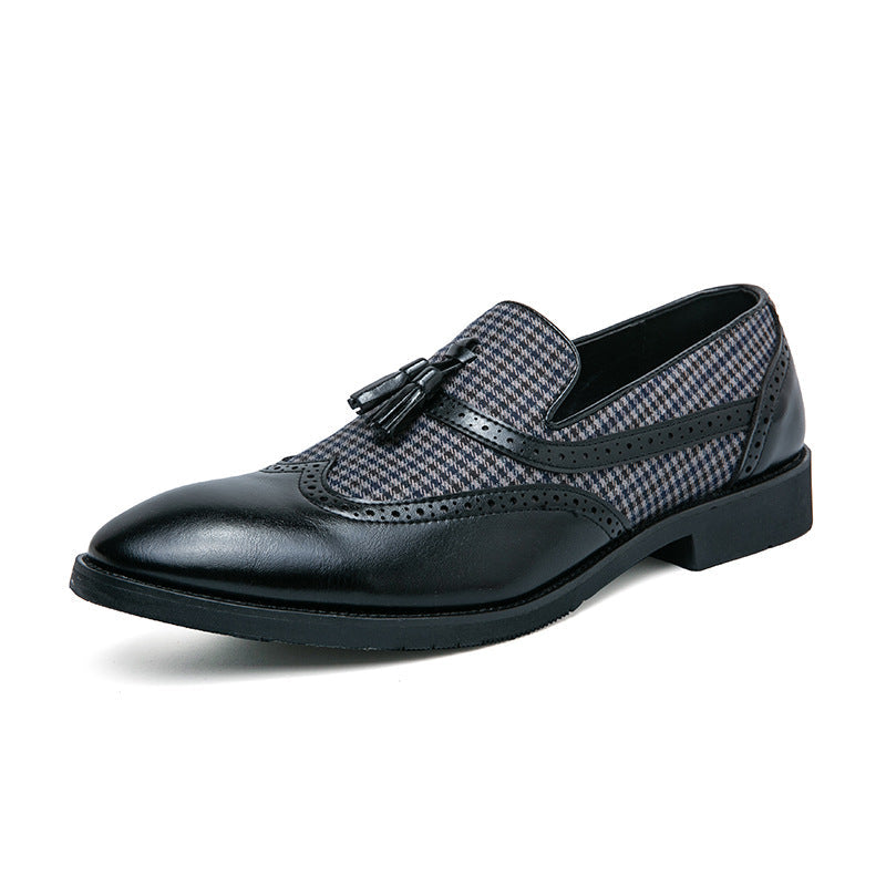 Gatsby Leder-Tassel-Loafers