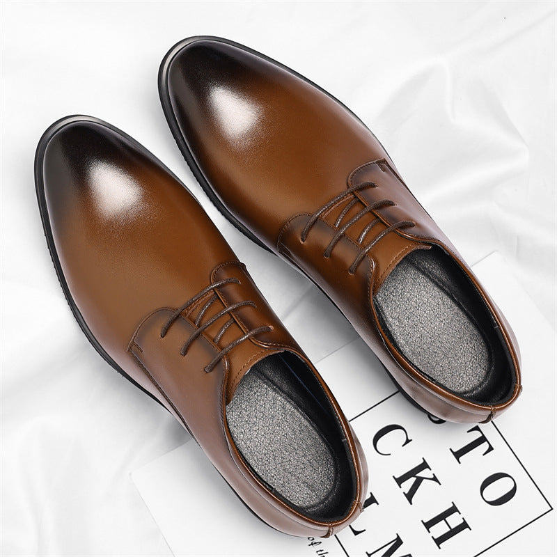 Monte Leder Schnürschuhe