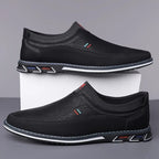 Oxford Barfuß Slip-On Schuhe