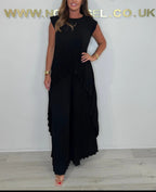 Mexie – Elegantes Plissee-Co-Ord-Set