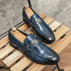 Venturo Italienische Leder Slipper