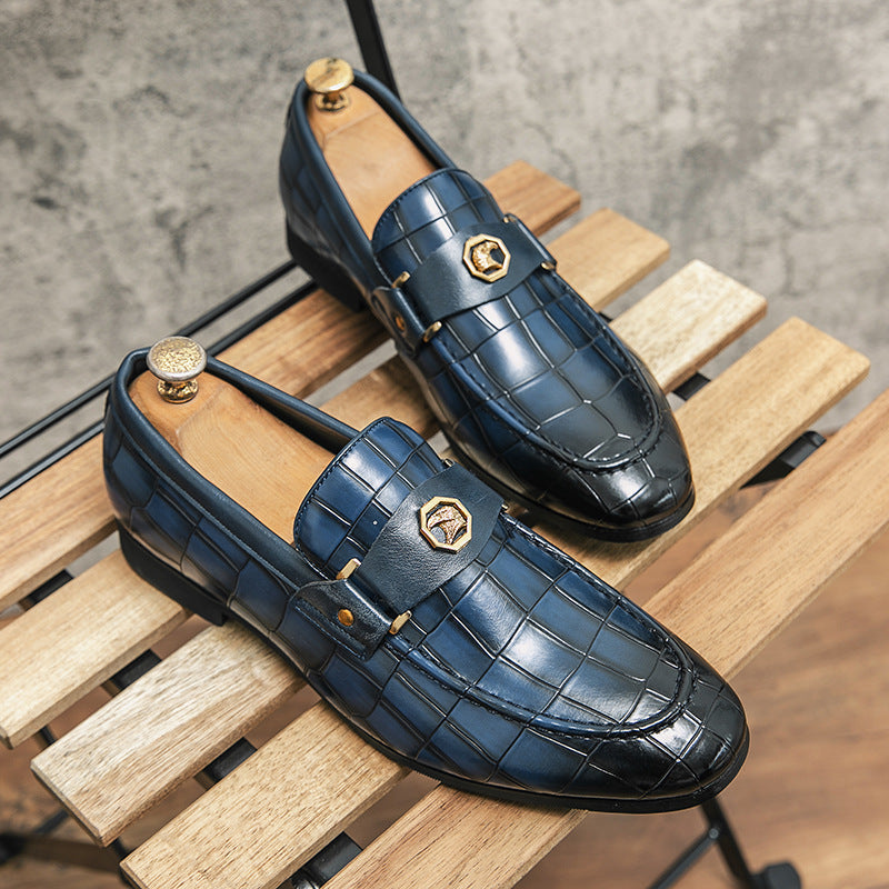 Venturo Italienische Leder Slipper