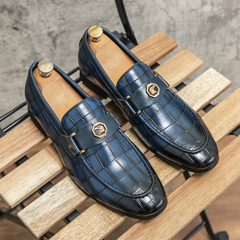 Venturo Italienische Leder Slipper