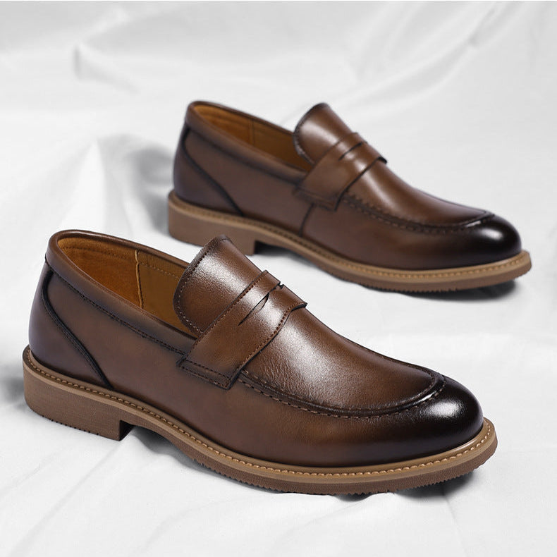 Vento Italienische Penny Loafers