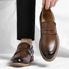 Vento Italienische Penny Loafers